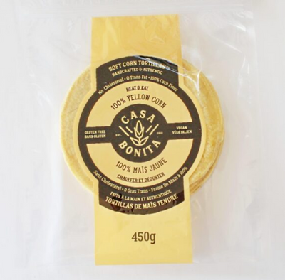 CASA BONITA YELLOW TORTILLAS [450 g]