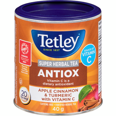 TETLEY ANTIOX APPLE CIN TEA [20 BAGS]