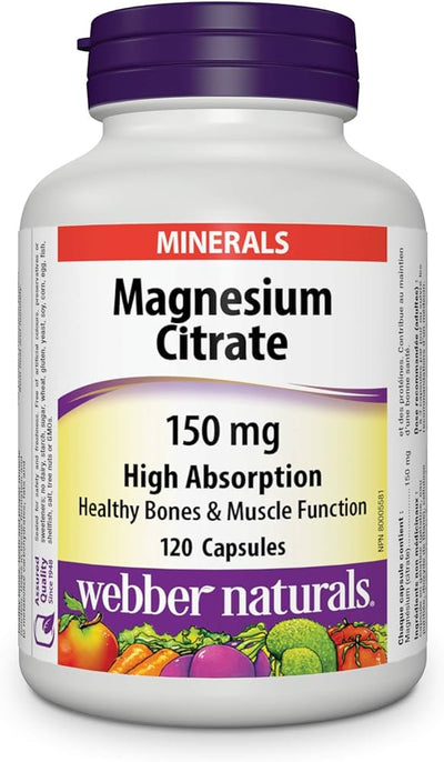 WEBBER MAGNESIUM CITRATE [120 S]