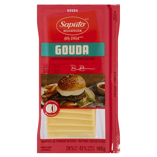 SAPUTO GOUDA SLICES [180 G]