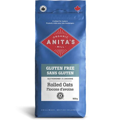 ANITA ORG GF ROLLED OATS [900 G]