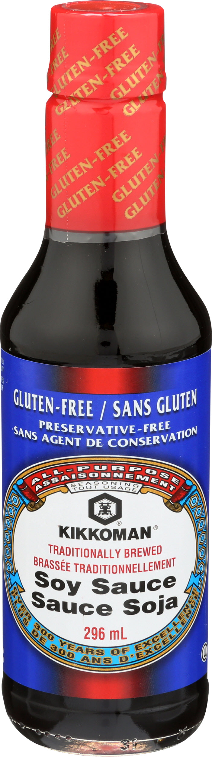 KIKKOMAN GF SOYA SAUCE [296 ML]