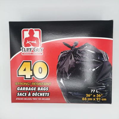 TUFF GUY GARBAGE BAGS [40 PK]