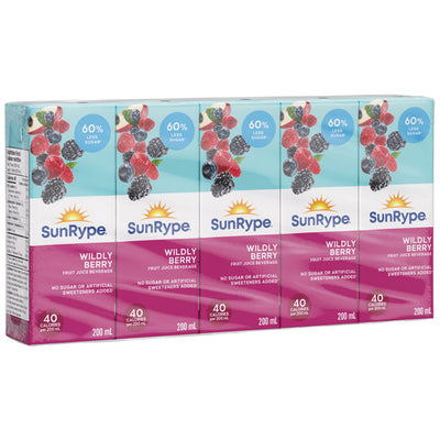 SUNRYPE LS WILD BERRY JUICEBOX [5 X200M]