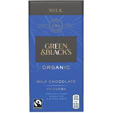 G&B ORG MILK CHOC BAR [90 G]
