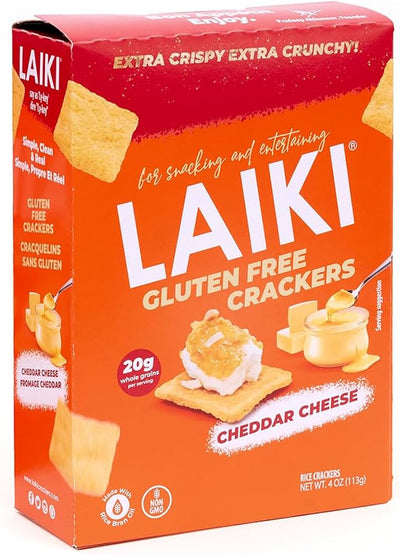 LAIKI GF CRACKERS CHEESE [113 G]