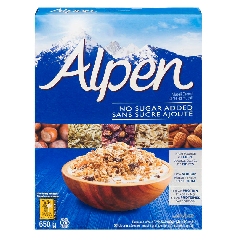 ALPEN NO SUGAR NO SALT CEREAL [650 G]