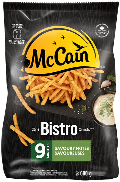 McCAIN FRITES 9MIN SAVOURY [600 G]