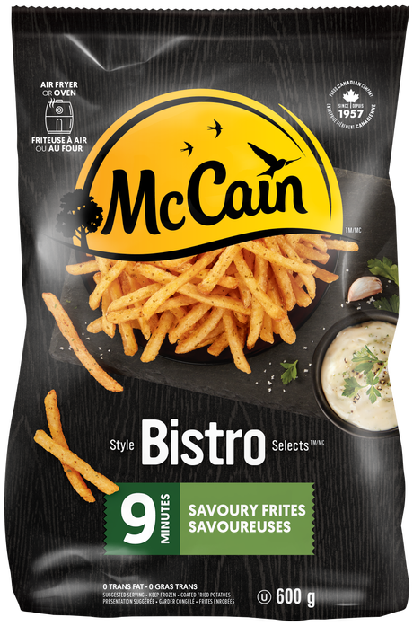 McCAIN FRITES 9MIN SAVOURY [600 G]