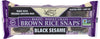 E&S RICE SNAPS BLACK SESAME [100 G]