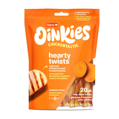 HARTZ OINKIES BULLY CHICKEN [20 pcs]