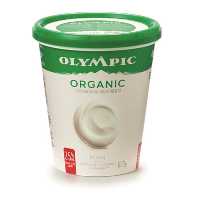 OLYMPIC ORGANIC  3.5%  YOGURT [650 G]