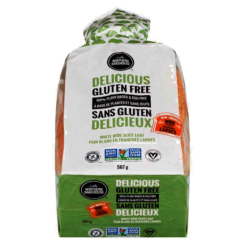 LNB GF WHITE WIDE SLICE LOAF [567 G]