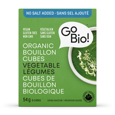 GOBIO NS VEGGIE BOUILLON CUBES [6 CUBES]