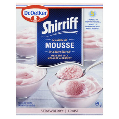 OETKER STRAWBERRY MOUSSE [69 G]