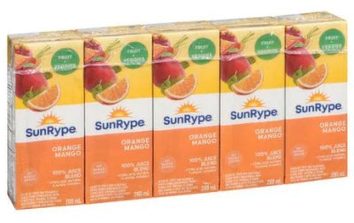 SUNRYPE ORANGE PEACH JUICEBOX [5 x200M]