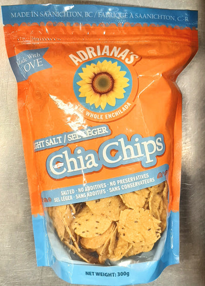 ADRIANAS SALTED CHIA CHIPS [300 G]