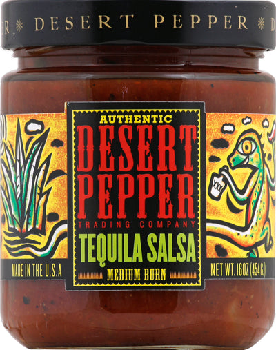 DESERT PEPPER TEQUILA SALSA [473 ML]