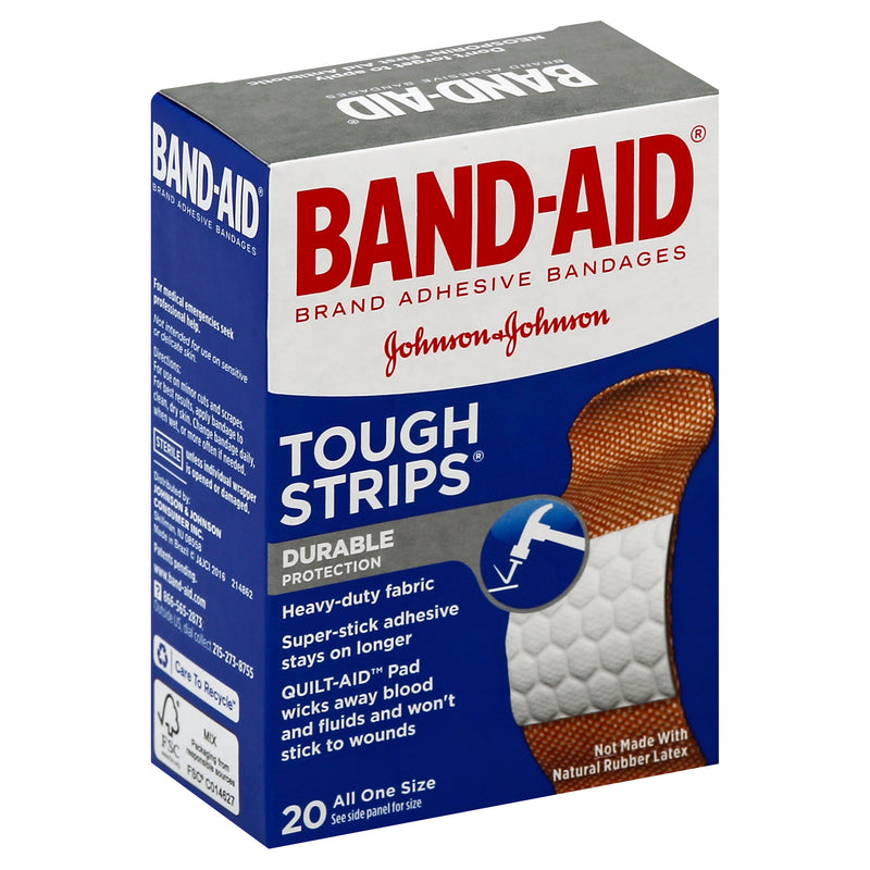 BANDAID TOUGH STIPS [20 PK]