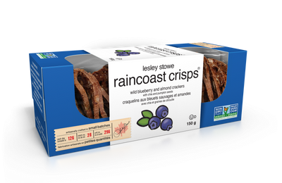 RAINCOAST CRISPS BLUE & ALMOND [150 G]