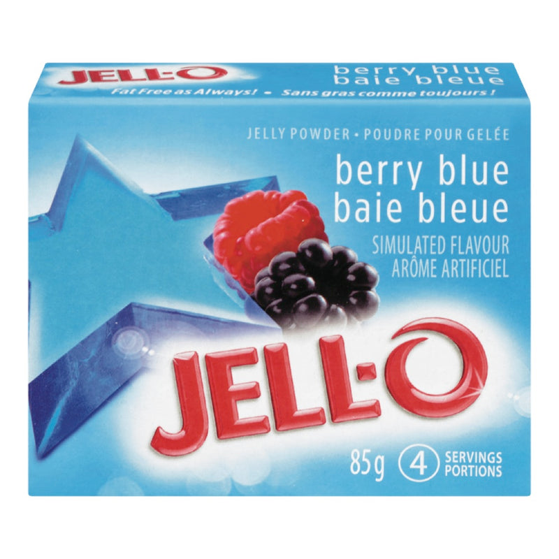 JELLO JELLY POWDER BERRY BLUE [85 G]