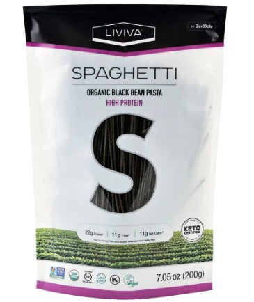 LIVIVA BLACK BEAN SPAGHETTI [200 g]