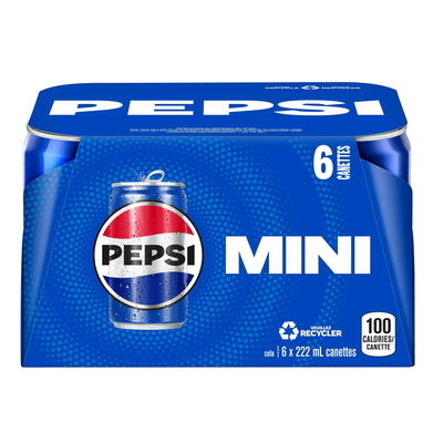 PEPSI MINI CANS [6 X222]