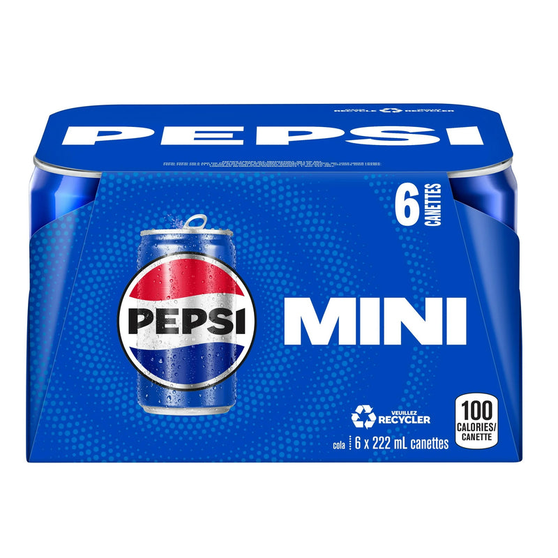 PEPSI MINI CANS [6 X222]