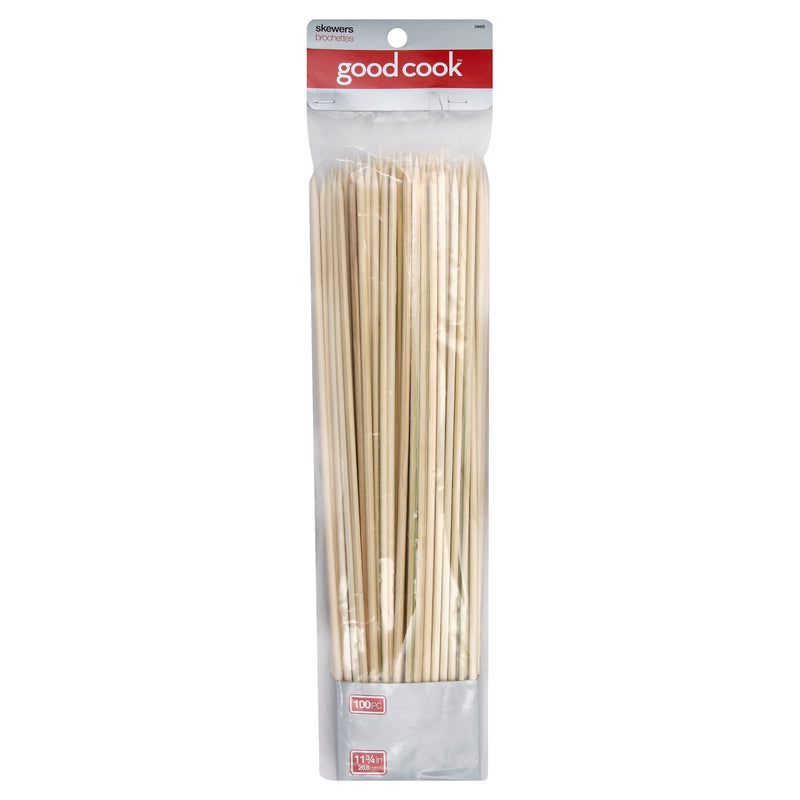 Good Cook Wooden Skewers 11-3/4 Inch, 100 ct