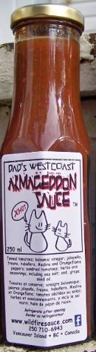 DAD'S WESTCOAST SAUCE Armageddon, 250ml