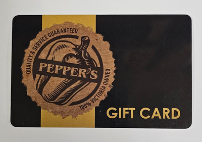 PEPPER'S GIFT CARD $50, 1 ea (Redeemable In-Store only. NOT Online)