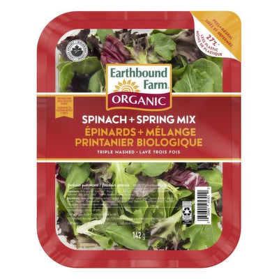 EB ORG SPINACH SPRING MIX [142 G]