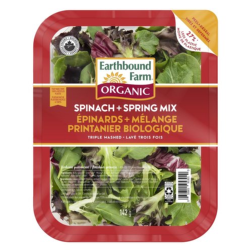 EB ORG SPINACH SPRING MIX [142 G]