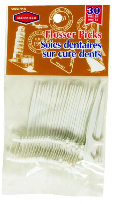 MANSF FLOSSER PICKS [24 S]