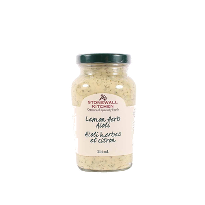 STONEWALL LEMON HERB AIOLI [314 ML]