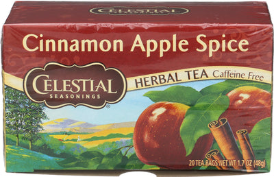 CELESTIAL CINN APPLE SPICE TEA [20 BAGS]