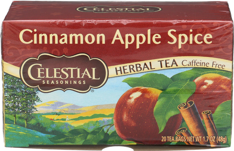 CELESTIAL CINN APPLE SPICE TEA [20 BAGS]