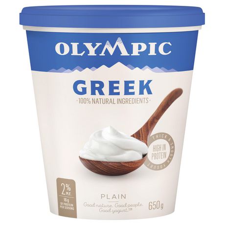 OLYMPIC 2% GREEK YOGURT PLAIN [650 G]