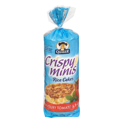 QUAKER RICE CAKE TOMATO BASIL [173 G]