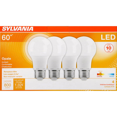 SYLVANIA LED BULB 60W A19 [2 BULB]