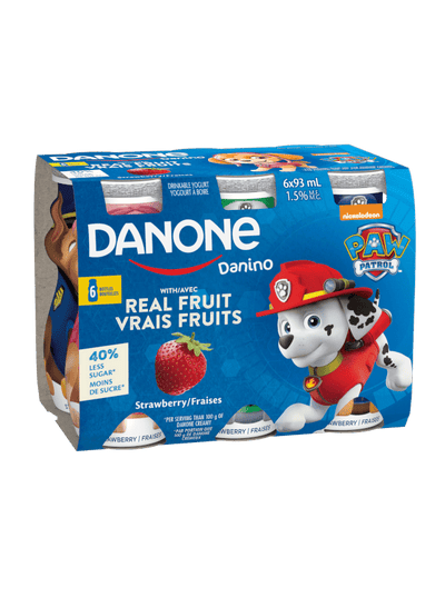 DANONE YOG DRINK STRAWBERRY [6 pkg]