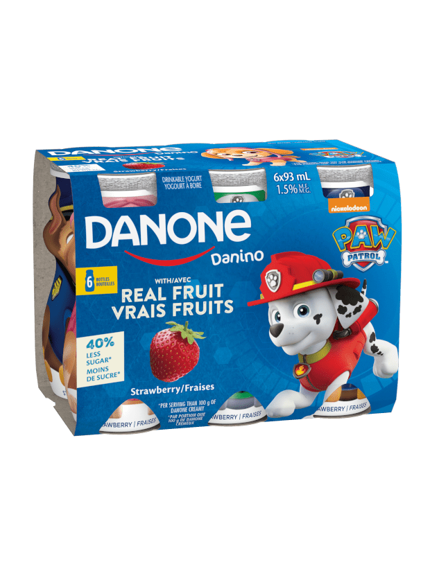 DANONE YOG DRINK STRAWBERRY [6 pkg]