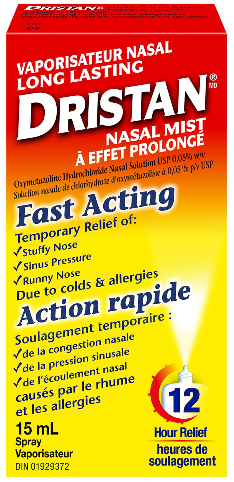 DRISTAN LONG LASTING SPRAY [15 ML]
