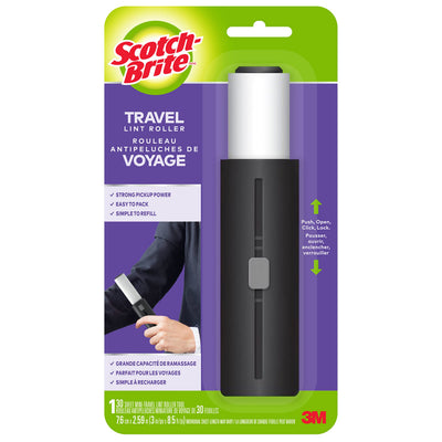 SCOTCHBRITE TRAVEL LINT ROLLER [1 ea]