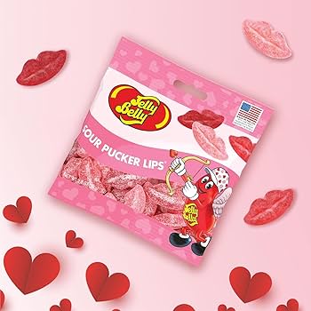 JELLY BELLY SOUR PUCKER LIPS [79 g]