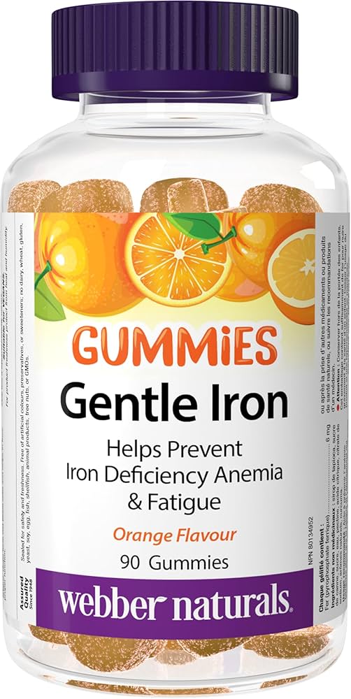 WEBBER GENTLE IRON GUMMIES [90 S]