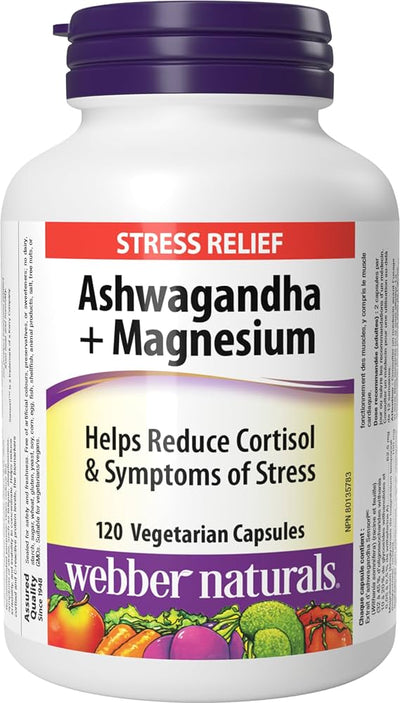 WEBBER ASHWAGANDHA + MAGNESIUM [120 S]