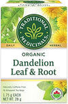 TRADITIONAL MEDICINAL TEA DANDELION LEAF & ROOT [16 BAGS]