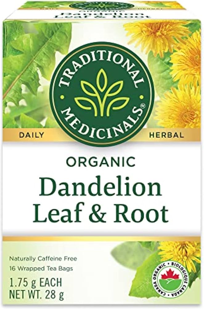 TRADITIONAL MEDICINAL TEA DANDELION LEAF & ROOT [16 BAGS]