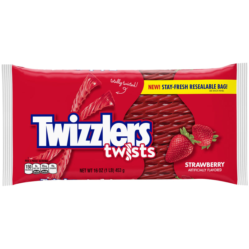 STRAWBERRY TWISTS TWIZZLERS [250 G]